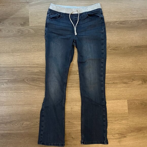 Justice Other - Justice Mid Rise Knit Waist Jeans Size 18